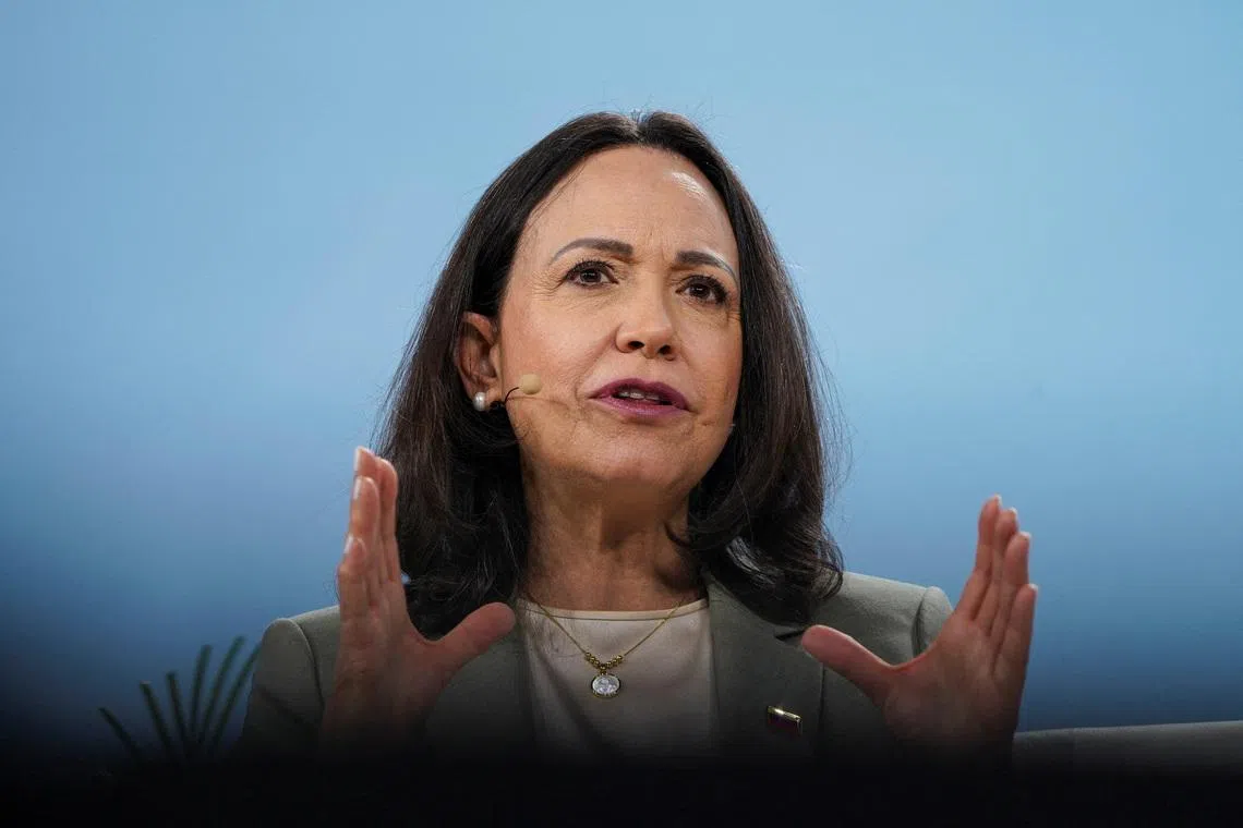 Macron Akan Bertemu Pemimpin Oposisi Venezuela Maria Corina Machado